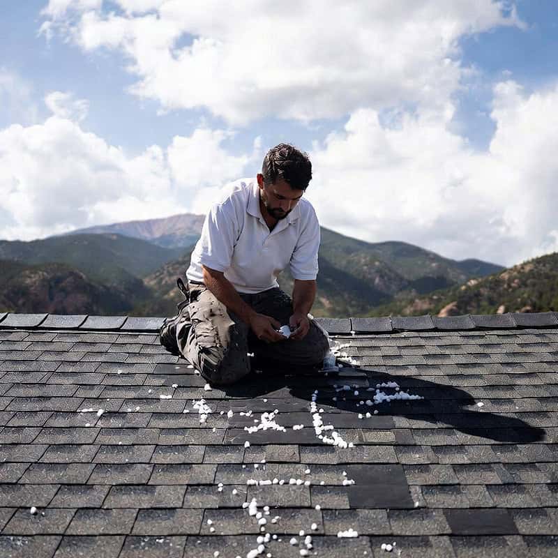 Hail Damage Roof Inspection Colorado Springs, CO
